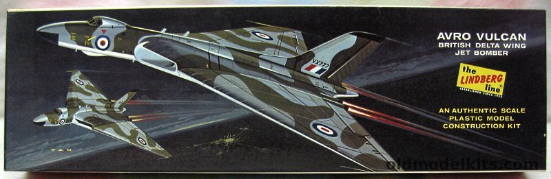 Lindberg 1/96 Avro Vulcan Jet Bomber, 579-200 plastic model kit